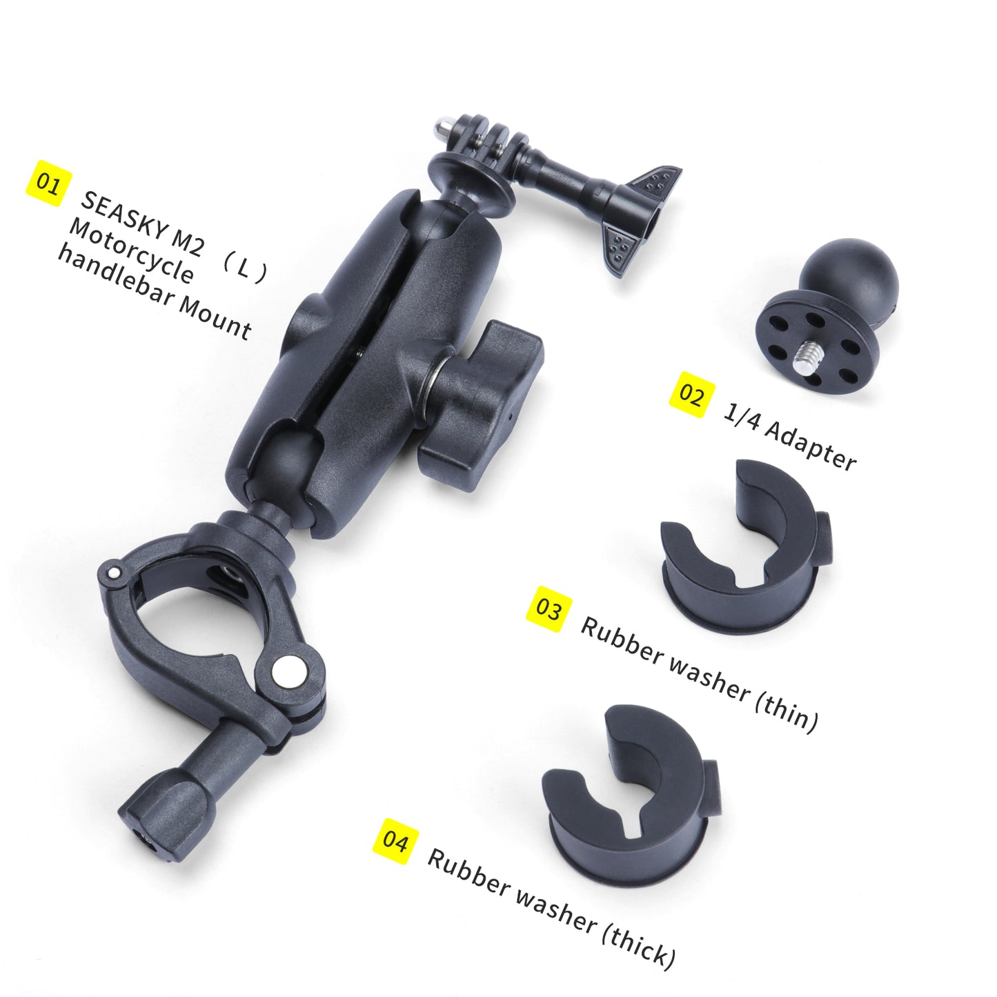 SEASKY M2 Motorcycle Bike bicycle handlebar Mount