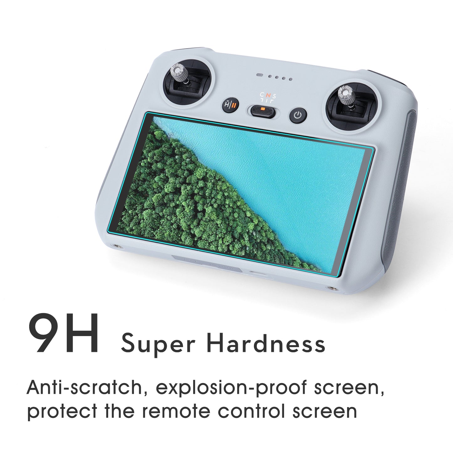 [2 Pack] HD Displayschutzfolie aus gehärtetem Glas für DJI Mini 3 Pro DJI RC