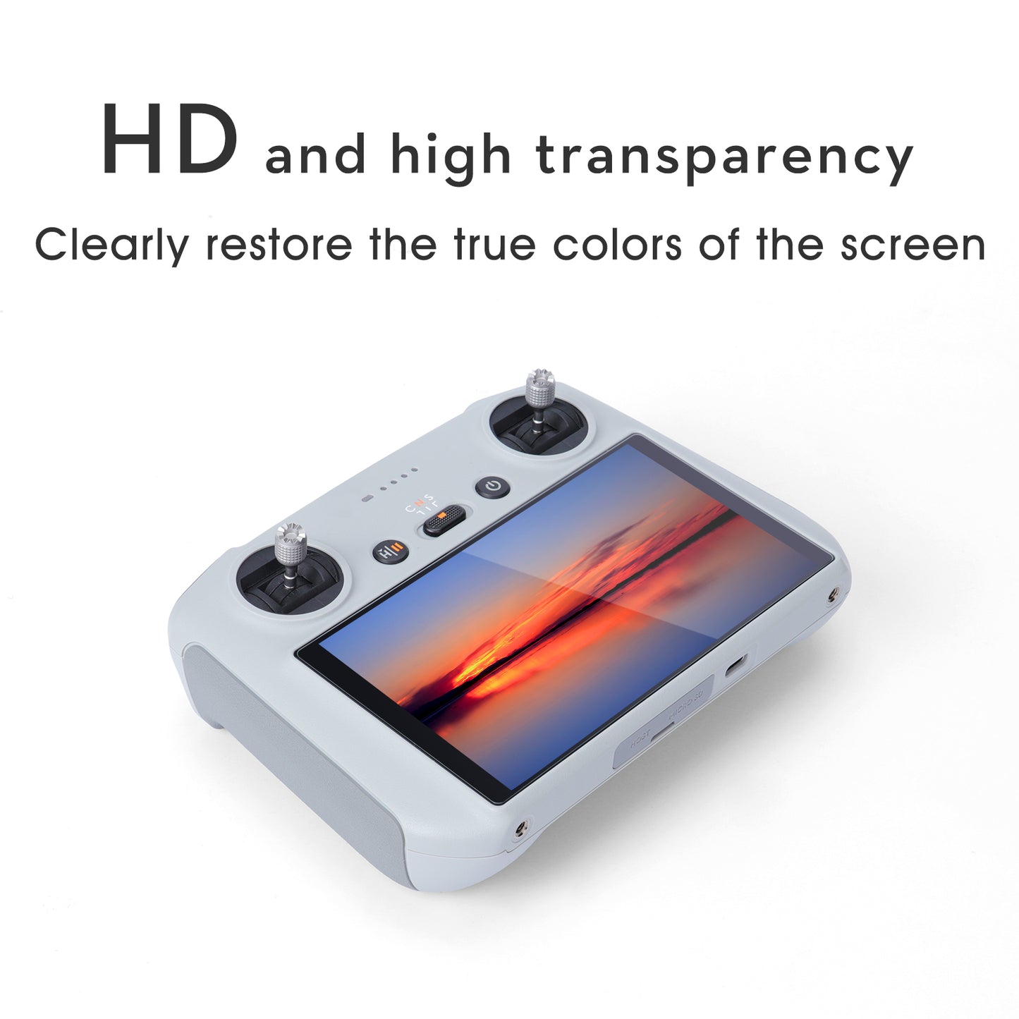 [2 Pack] HD Displayschutzfolie aus gehärtetem Glas für DJI Mini 3 Pro DJI RC