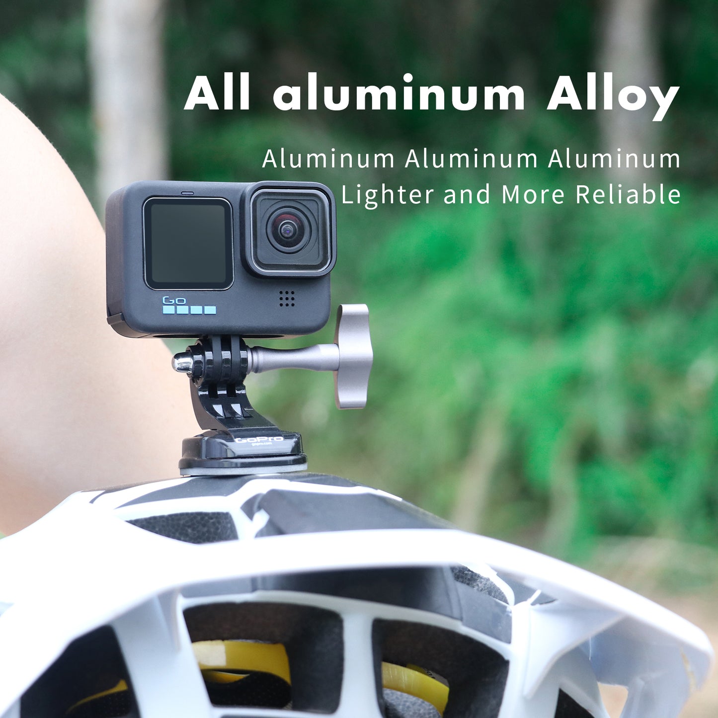 [2 Pack] SEASKY Tool-Free High torque Thumb Screws for Action Camera
